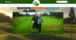 Desktop Screenshot of golfmandan.com